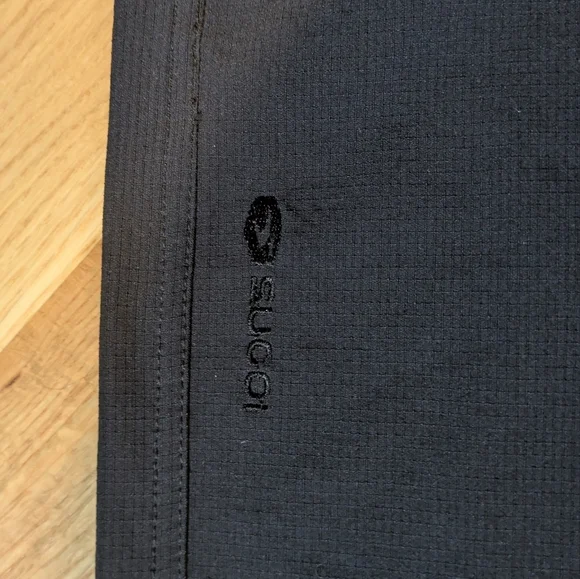 SUGOI Mens Pants Cargo Stretch Outdoor Hiking Cycling Nylon Black Sz M, Wide Leg - Picture 8 of 14